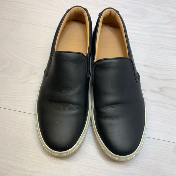 GREATS BROOKLYN MADE IN ITALY SLIP ON LEATHER SHOES US 8 - Picture 6 of 10
